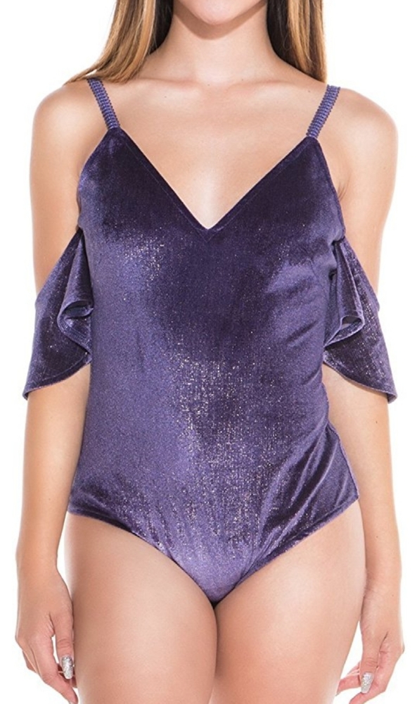 Crushed Velvet bodysuit